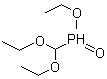 (二乙氧基甲基)亚膦酸乙酯分子结构 (CAS 65600-74-0)