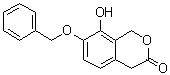 1,4-二氢-8-羟基-7-苄氧基-3H-2-苯并吡喃-3-酮分子结构 (CAS 65615-22-7)