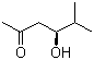 (S)-4-羟基-5-甲基-2-己酮分子结构 (CAS 65651-63-0)