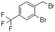 结构式 CAS# 657-64-7, 2-溴-1-(溴甲基)-4-(三氟甲基)苯