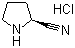 (S)-吡咯烷-2-甲腈盐酸盐分子结构 (CAS 65732-69-6)