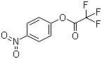 4-硝基苯基三氟醋酸酯分子结构 (CAS 658-78-6)
