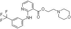 马尼氟酯分子结构 (CAS 65847-85-0)