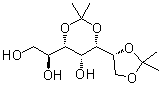 3,5:6,7-二-O-异丙亚基-D-甘油型-D-古洛-庚糖醇分子结构 (CAS 6586-64-7)