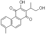 丹参新醌 A分子结构 (CAS 65907-75-7)