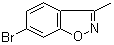 6-溴-3-甲基苯并[d]异恶唑分子结构 (CAS 66033-69-0)