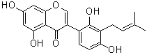 甘草异黄酮 A分子结构 (CAS 66056-19-7)