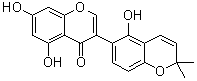 甘草异黄酮 B分子结构 (CAS 66056-30-2)