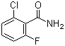 2-氯-6-氟苯甲酰胺分子结构 (CAS 66073-54-9)