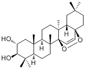 14,17-Epidioxy-28-nor-15-taraxerene-2,3-diol molecular structure (CAS 66107-60-6)
