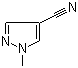 1-甲基-1H-吡唑-4-甲腈分子结构 (CAS 66121-71-9)