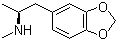 (S)-亚甲二氧基甲基苯丙胺分子结构 (CAS 66142-89-0)