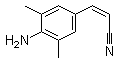 (2Z)-3-(4-Amino-3,5-dimethylphenyl)-2-propenenitrile molecular structure (CAS 661489-22-1)