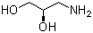 (R)-3-氨基-1,2-丙二醇分子结构 (CAS 66211-46-9)