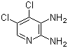 2,3-二氨基-4,5-二氯吡啶分子结构 (CAS 662116-66-7)