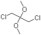 1,3-二氯-2,2-二甲氧基丙烷分子结构 (CAS 6626-57-9)