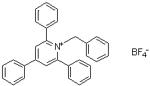 1-苄基-2,4,6-三苯基吡啶鎓四氟硼酸盐分子结构 (CAS 66310-10-9)