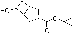6-羟基-3-氮杂双环[3.2.0]庚烷-3-甲酸叔丁酯分子结构 (CAS 663172-78-9)