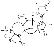 披针叶五味子二内酯 C分子结构 (CAS 663176-26-9)