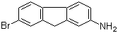 结构式 CAS# 6638-60-4, 2-氨基-7-溴芴