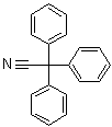 三苯基乙腈分子结构 (CAS 6639-43-6)