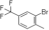 2-溴-1-甲基-4-三氟甲基苯分子结构 (CAS 66417-30-9)