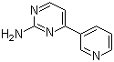 4-(3-吡啶基)-2-氨基嘧啶分子结构 (CAS 66521-66-2)
