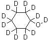 环己醇-d<sub>12</sub>分子结构 (CAS 66522-78-9)