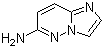咪唑并[1,2-b]哒嗪-6-胺分子结构 (CAS 6653-96-9)