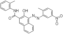 颜料红 17分子结构 (CAS 6655-84-1)