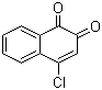 4-氯-1,2-萘醌分子结构 (CAS 6655-90-9)