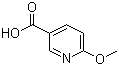 6-甲氧基烟酸分子结构 (CAS 66572-55-2)