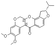 1',2'-二氢鱼藤酮分子结构 (CAS 6659-45-6)