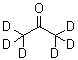 structure of CAS# 666-52-4, Hexadeuteroacetone;Perdeuterioacetone; Perdeuteroacetone