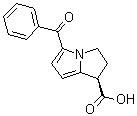 (R)-酮咯酸分子结构 (CAS 66635-93-6)