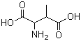 structure of CAS# 6667-60-3, 3-Methylaspartic acid;2-Amino-3-methylsuccinic acid