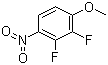 2,3-Difluoro-4-nitroanisole molecular structure (CAS 66684-59-1)