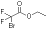 二氟溴乙酸乙酯分子结构 (CAS 667-27-6)