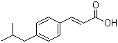 4-异丁基肉桂酸分子结构 (CAS 66734-95-0)