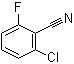 2-氯-6-氟苯腈分子结构 (CAS 668-45-1)