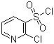 2-氯吡啶-3-磺酰氯分子结构 (CAS 6684-06-6)