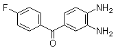 (3,4-二氨基苯基)(4-氟苯基)甲酮分子结构 (CAS 66938-86-1)