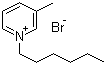 1-Hexyl-3-methylpyridinium bromide molecular structure (CAS 67021-56-1)
