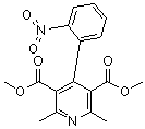 去氢硝苯地平分子结构 (CAS 67035-22-7)