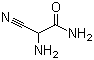 2-氨基-2-氰基乙酰胺分子结构 (CAS 6719-21-7)