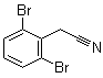 2,6-二溴苯基乙腈分子结构 (CAS 67197-53-9)