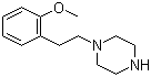 1-(2-甲氧基苯乙基)哌嗪分子结构 (CAS 6722-54-9)