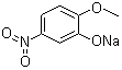 5-硝基愈创木酚钠分子结构 (CAS 67233-85-6)