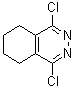 1,4-二氯-5,6,7,8-四氢酞嗪分子结构 (CAS 67279-24-7)