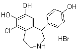 非诺多泮单氢溴酸盐分子结构 (CAS 67287-54-1)